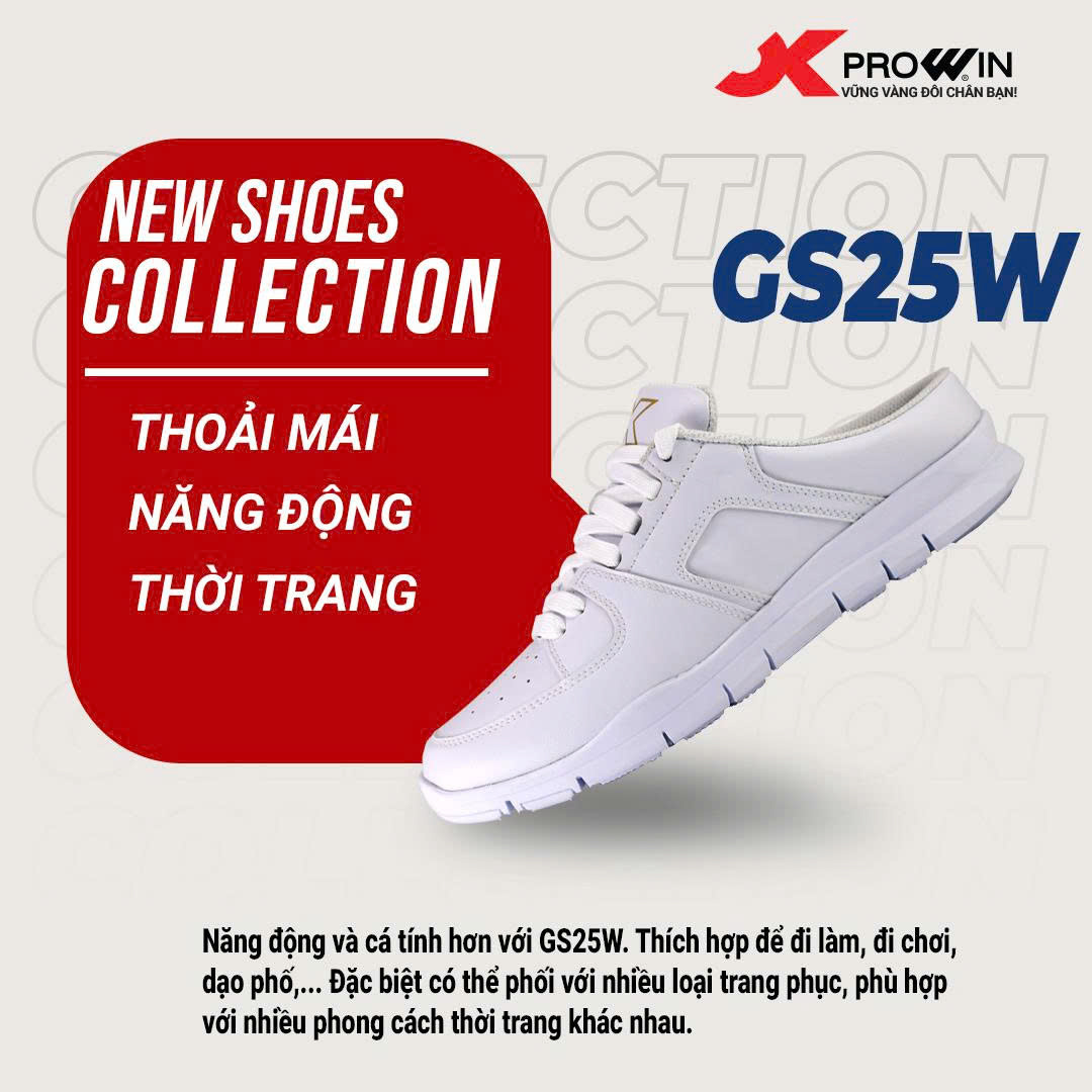 Giày Sục Nữ Thời Trang GS25-1W Chính Hãng XProwin 1 giày sục nữ