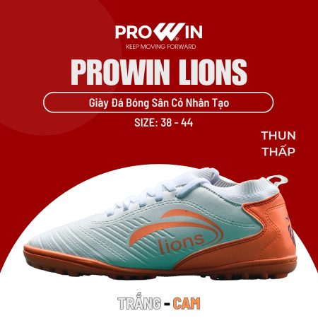 Giày Đá Bóng Sân Cỏ Nhân Tạo Lions Thun Thấp 3