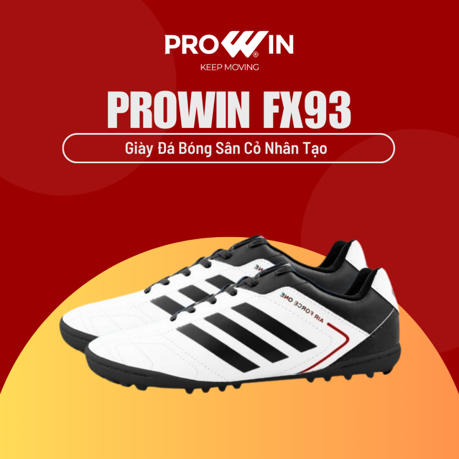 Giày đá bóng sân cỏ nhân tạo Prowin FX193 Khâu đế 100%