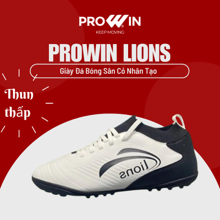 Giày đá bóng sân cỏ nhân tạo Prowin Lion thun thấp 2