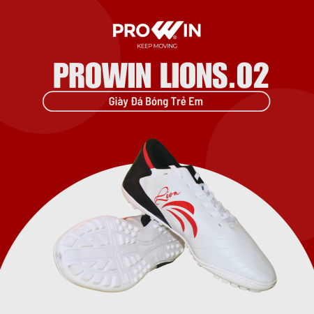 Giày đá bóng trẻ em sân cỏ nhân tạo Prowin Lions 02 êm chân chính hãng 2