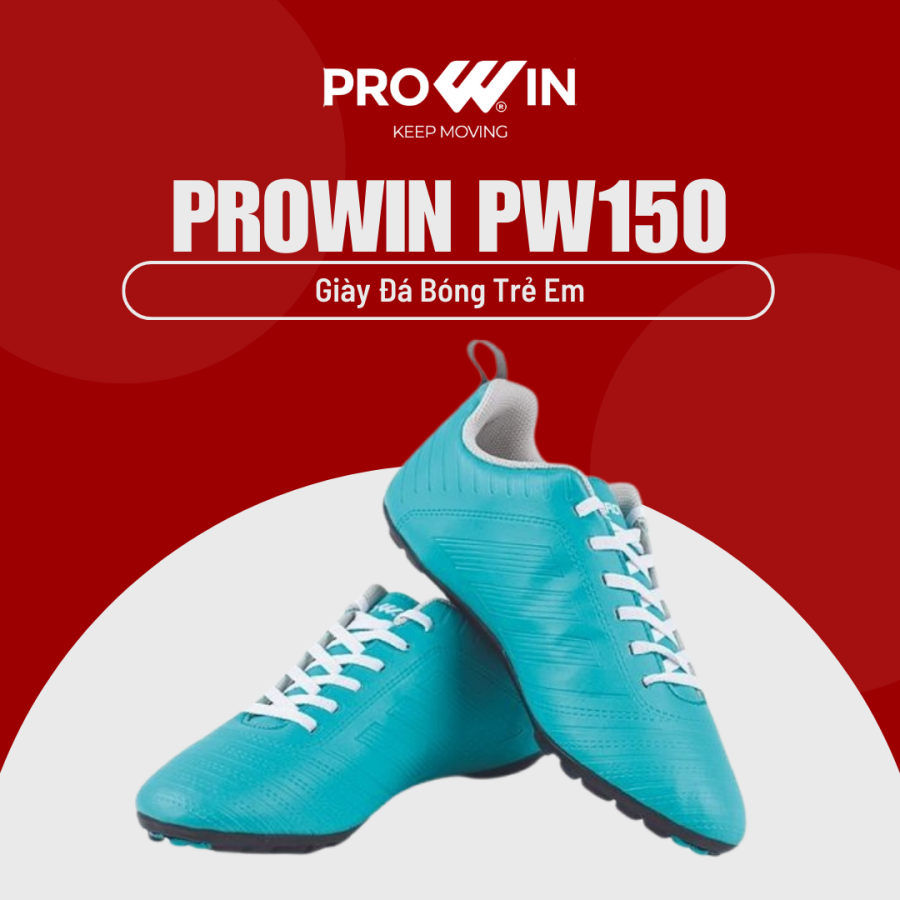 Giày đá bóng trẻ em sân cỏ nhân tạo Prowin PW150 Chính Hãng