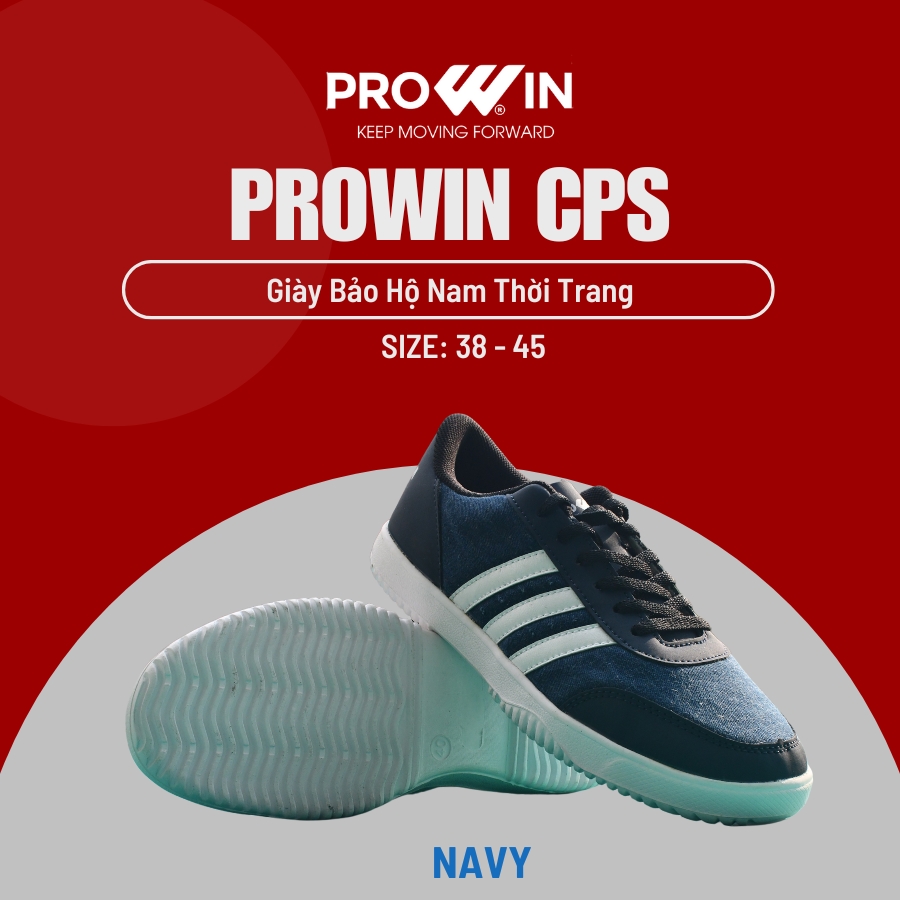 Giày bảo hộ lao động nam siêu nhẹ Prowin CPS chính hãng