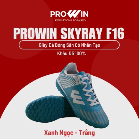 Giày đá bóng sân cỏ nhân tạo Prowin Skyray F16 khâu đế 100% 7