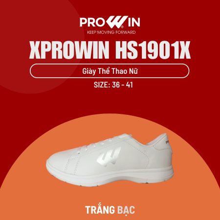 Giày thể thao nữ màu trắng sneaker XProwin HS1901X chính hãng2