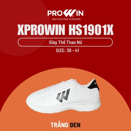 Giày thể thao nữ màu trắng sneaker XProwin HS1901X chính hãng1