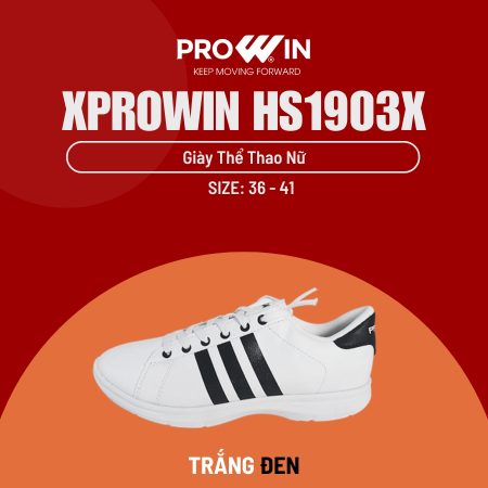 Giày thể thao nữ màu trắng sneaker XProwin HS1903X Siêu Nhẹ 1