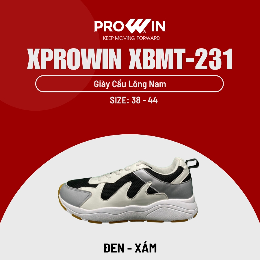 Giày cầu lông nam XProwin XBMT-231 êm chân chính hãng