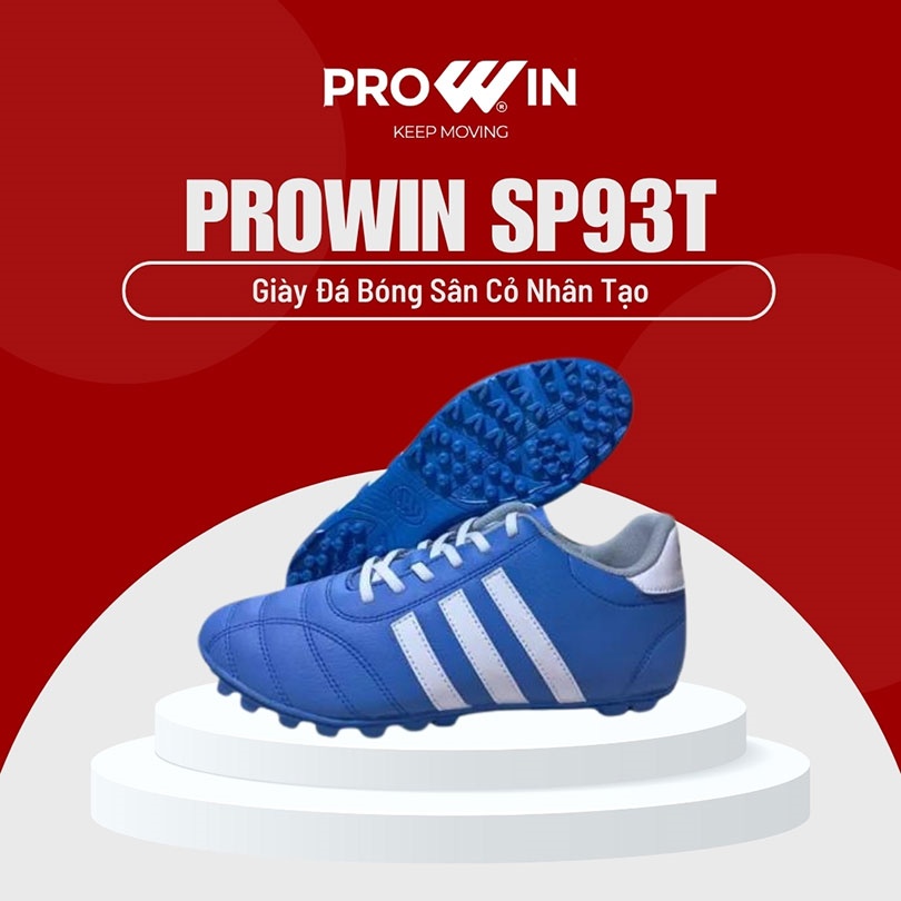 Giày đá bóng trẻ em sân cỏ nhân tạo Prowin SP93T siêu êm