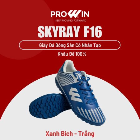 Giày đá bóng sân cỏ nhân tạo Prowin Skyray F16 chính hãng khâu đế 100% 4