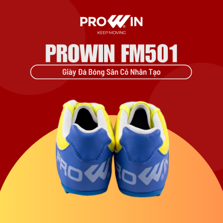 Giày Đá Bóng Sân Cỏ Nhân Tạo Prowin FM782 Khâu Đế 100% 3