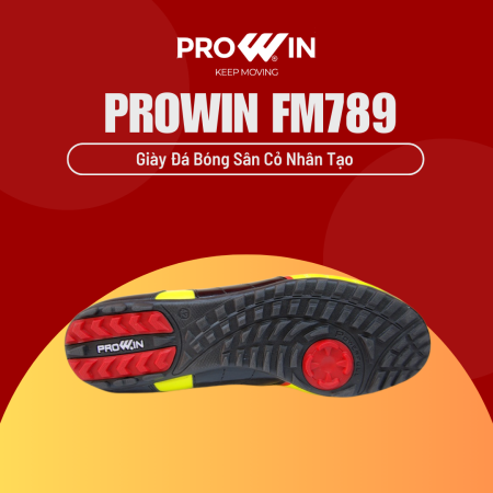 Giày đá bóng sân cỏ nhân tạo Prowin FM789 100% khâu đế 3