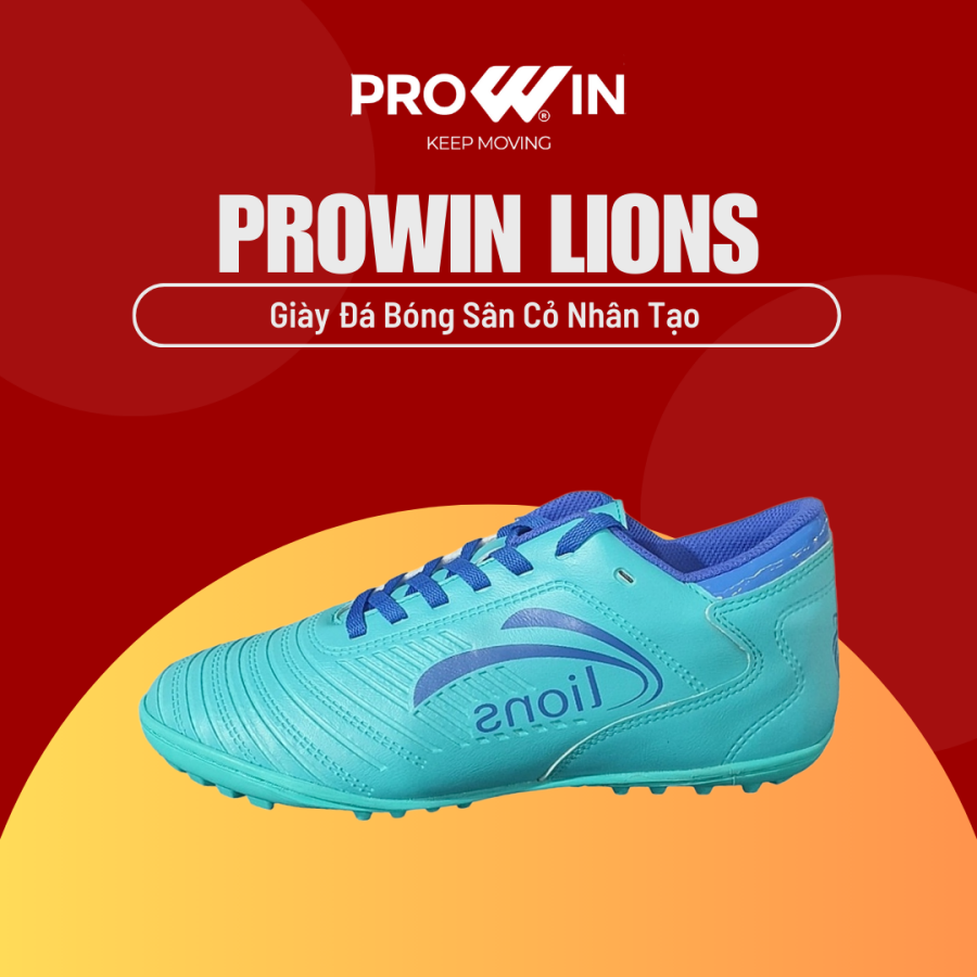 Giày đá bóng trẻ em sân cỏ nhân tạo Prowin Lions Êm Chân