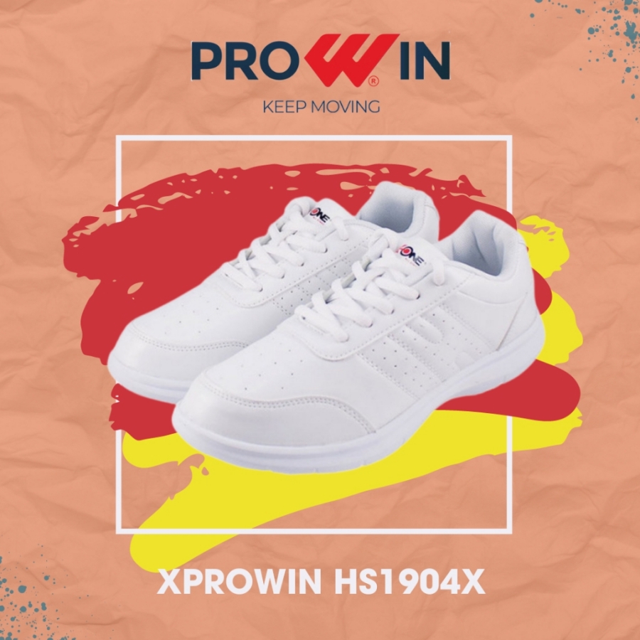 Giày thể thao nữ màu trắng sneaker XProwin HS1904X