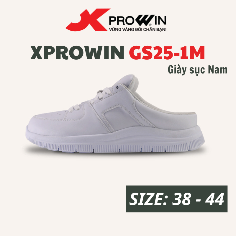 Giày Sục Nam Thể Thao XProwin GS25-1M Thời Trang Cá Tính Giày Sục Nam Thể Thao XProwin GS25-1M Thời Trang Cá Tính
