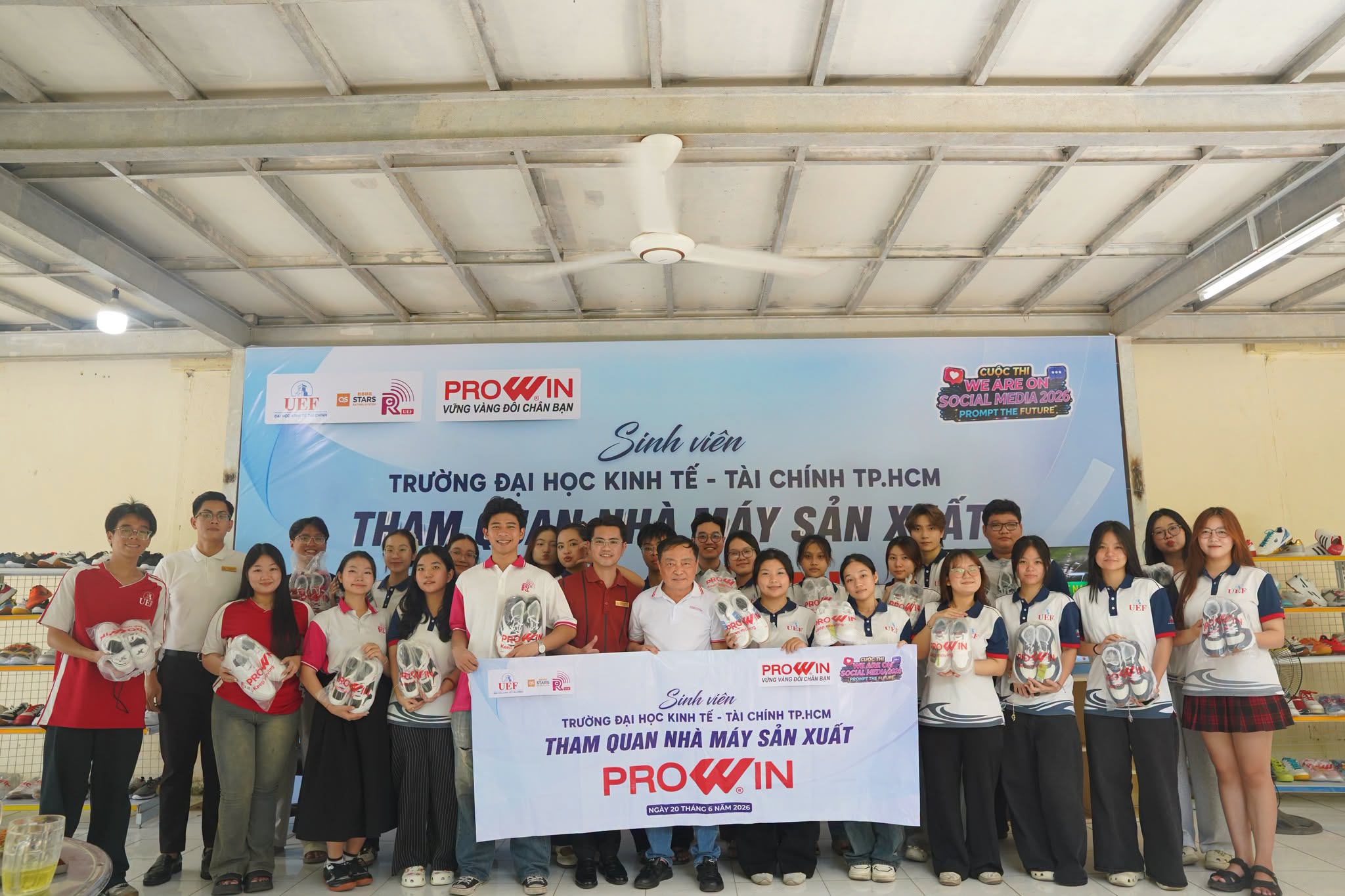 PROWIN ĐỒNG HÀNH CÙNG TOP 10 “WE ARE ON SOCIAL MEDIA 2026”: KHÁM PHÁ QUY TRÌNH KIẾN TẠO GIÀY VIỆT CHẤT LƯỢNG CAO